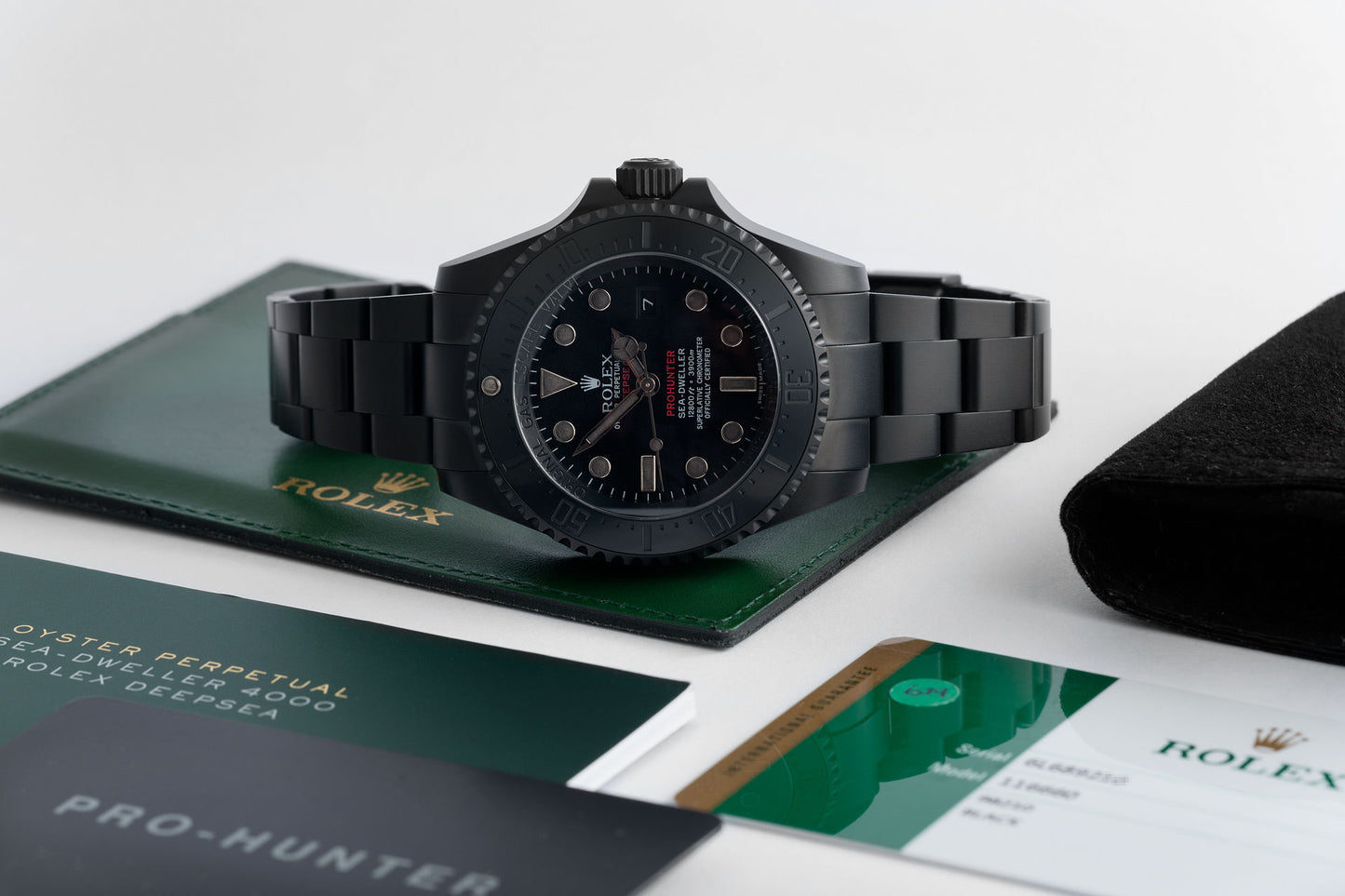 DeepSea Pro Hunter 116660 44mm PVD/PVD Black Dial GMF VR3135