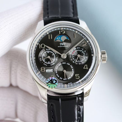 Portugieser Perpetual Calendar 5033 44mm SS/LE Dark Gray/Num APSF A51613