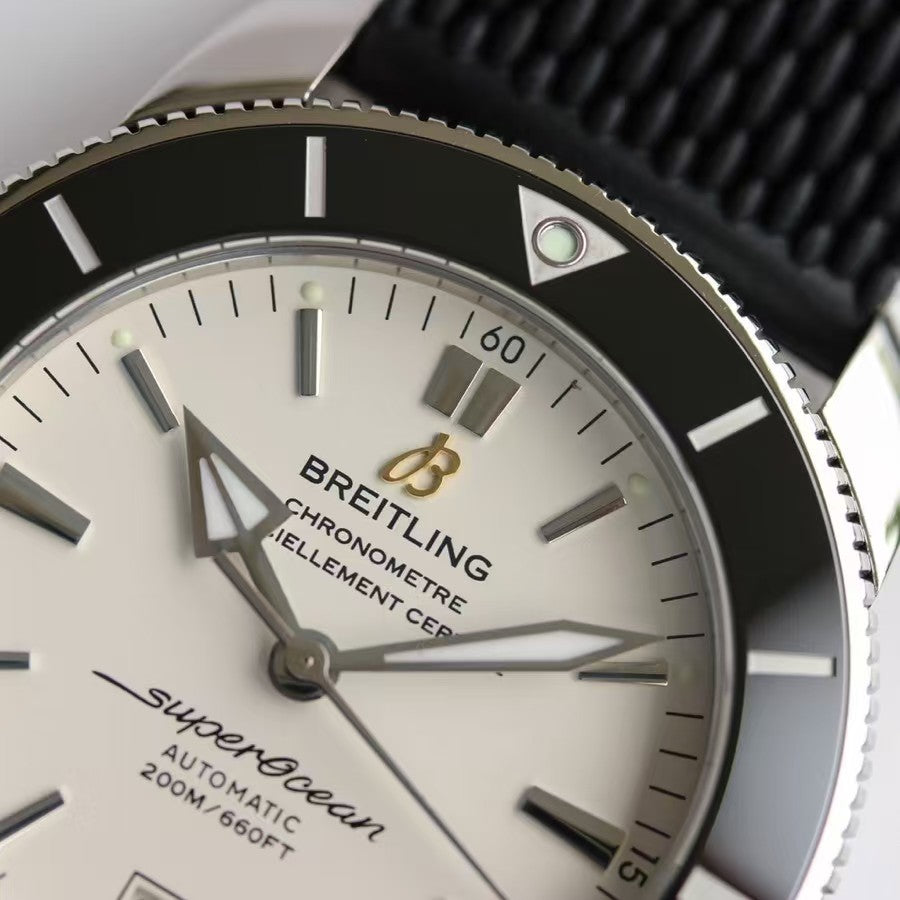 Superocean Heritage B20 42mm SSRU White Dial BLF A2824