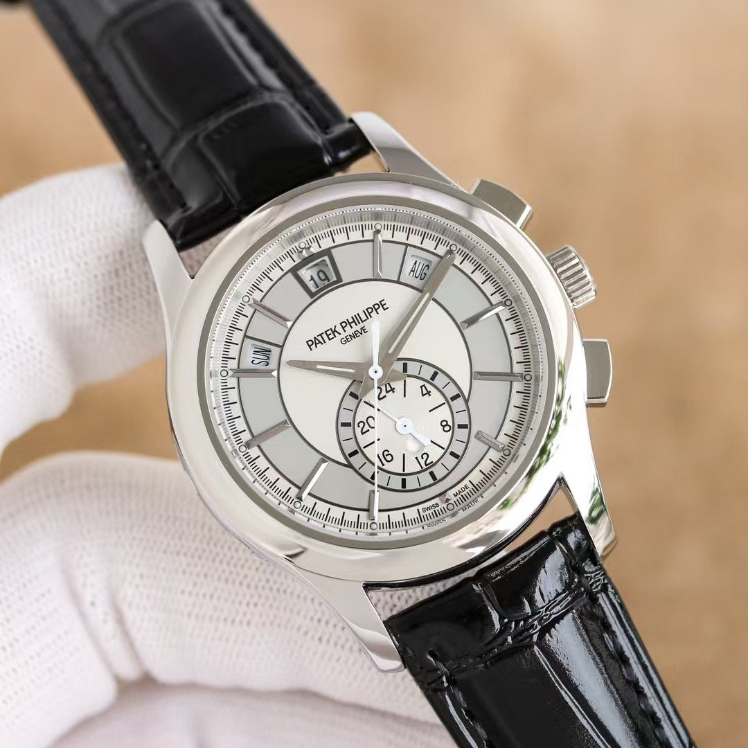 Patek Philippe - Annual Cal Moonphase Ref.5905 SS/LE Blk GRF V2 MY9015