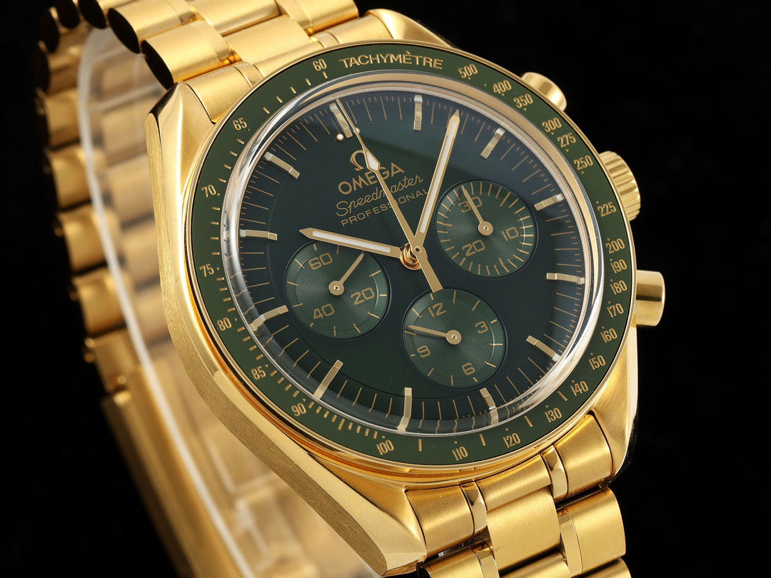 Speedmaster 41mm RG/RG Black Dial RMF A3861