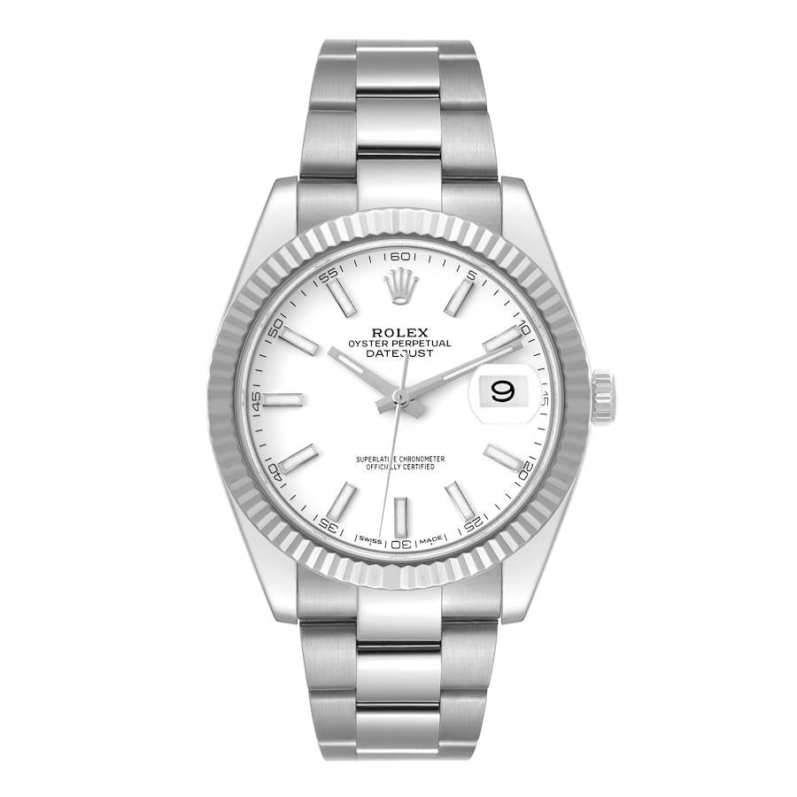 Datejust 126334 41mm Jub SS/SS White/Stk MZF VR3235 Super Clone