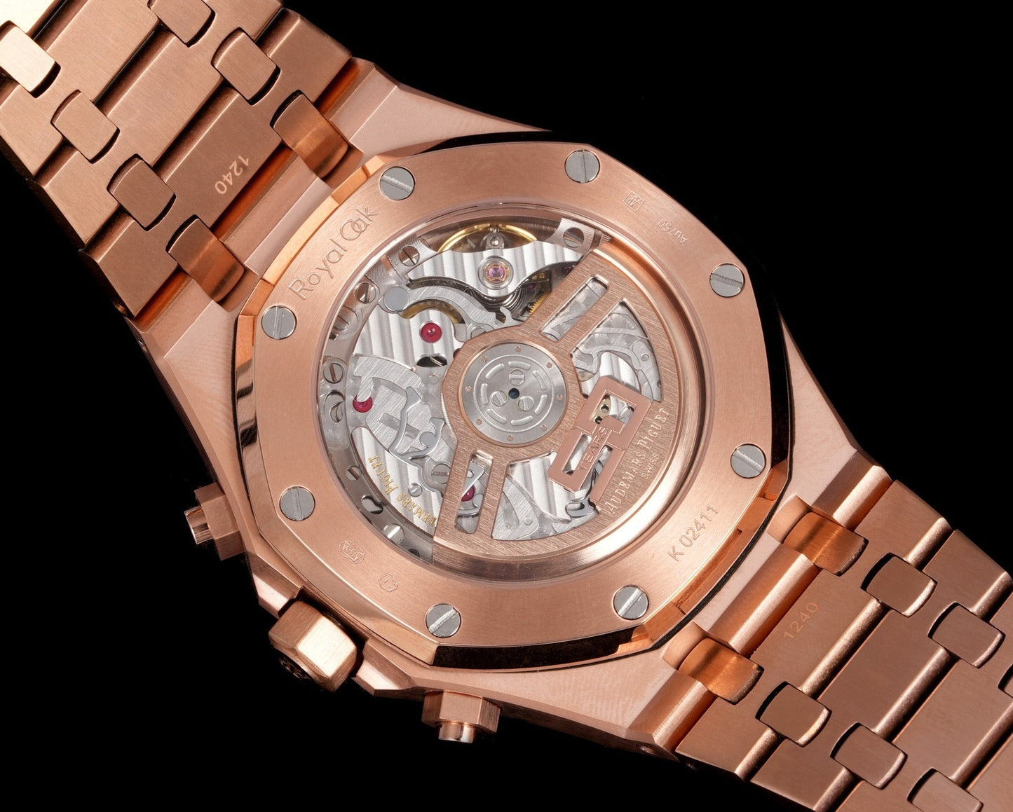 Royal Oak Chrono 26240OR “50th Anniversary” 41mm RG/RG White Dial DDF DD4401 (Gain Weight)