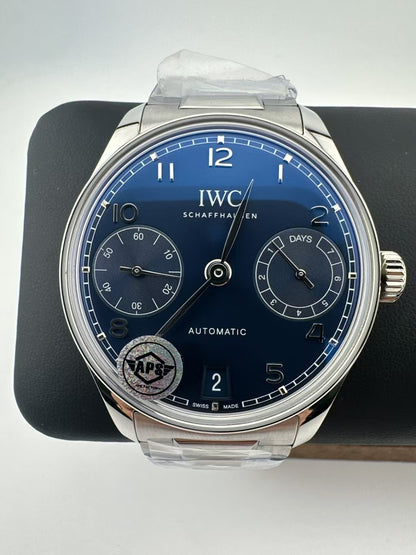 Portugieser 7 Days 2024 42mm SSSS Blue Dial APS A52010