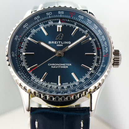 Navitimer 1 2024 41mm Date SS/LE Blue Dial TF A2824