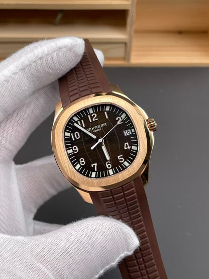 Aquanaut 5167 40mm RG/RU Brown Dial WSF DPB330 (Weighted Approx.136g)
