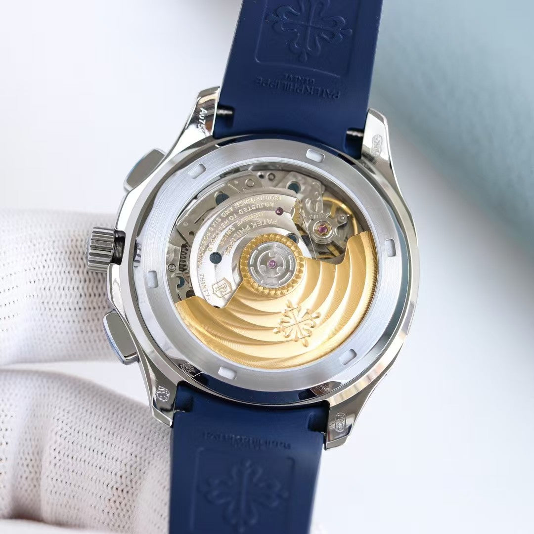 Patek Philippe - Aquanaut Chronograph 5968A-001 SSRU Blue OMF Asian 7750