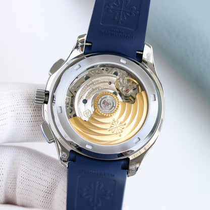 Patek Philippe - Aquanaut Chronograph 5968A-001 SSRU Blue OMF Asian 7750