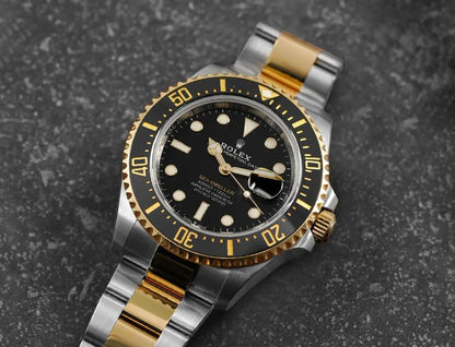 SeaDweller 126603LN 43mm Wrapped YG/SS Black/Dot KF VR3235