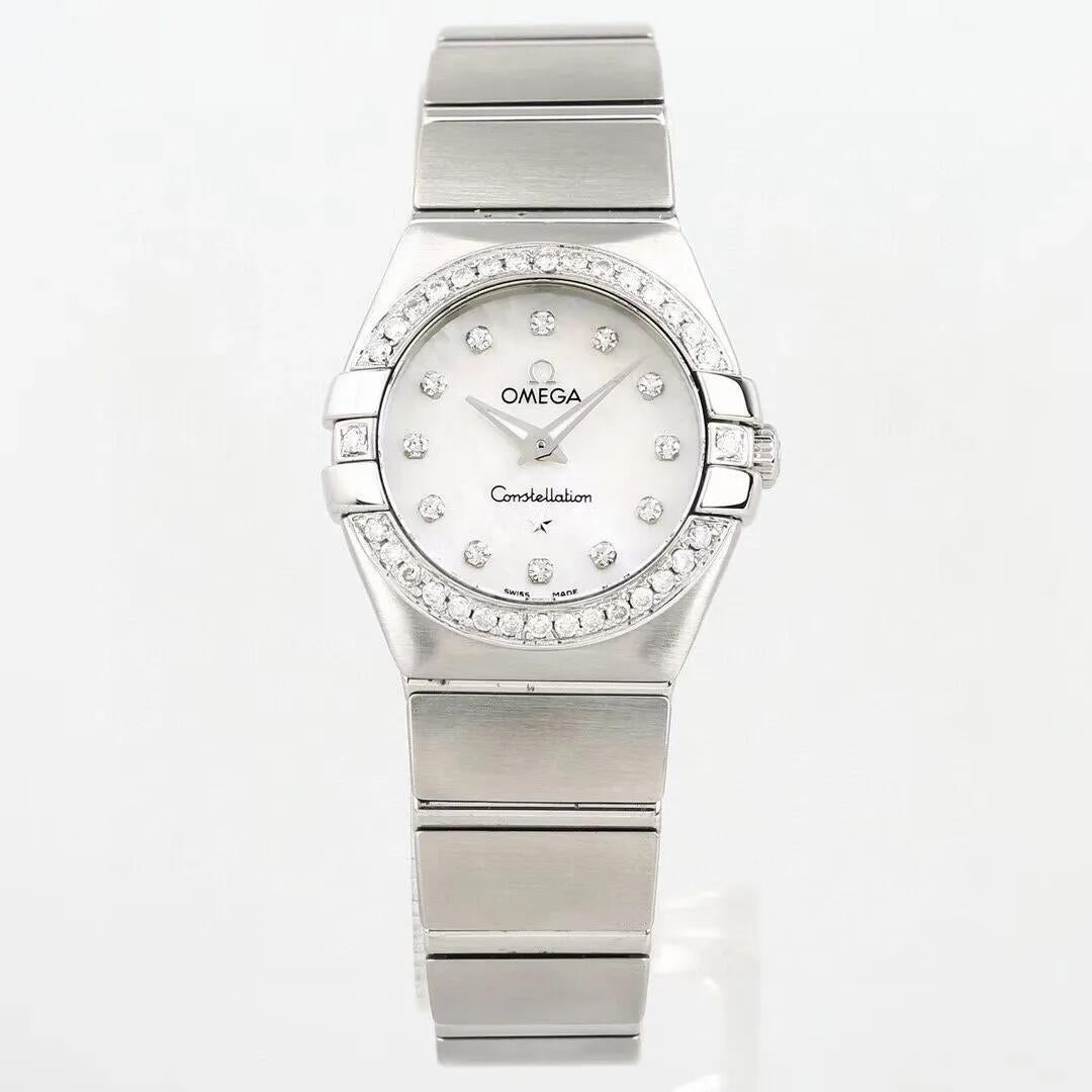Constellation 28mm Dia SS/SS MOP/Dia 8848F Swiss Qtz