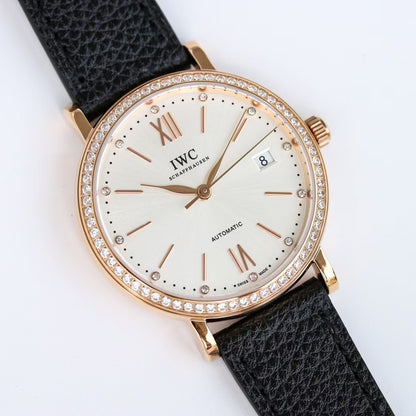 IWC - Portofino Automatic 40mm SSLE WhtSS Stk ZF A9019