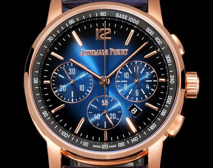 Code11.59 Chrono 26393 41mm RG/LE Gradient Blue Dial APSF SH4401 Super Clone