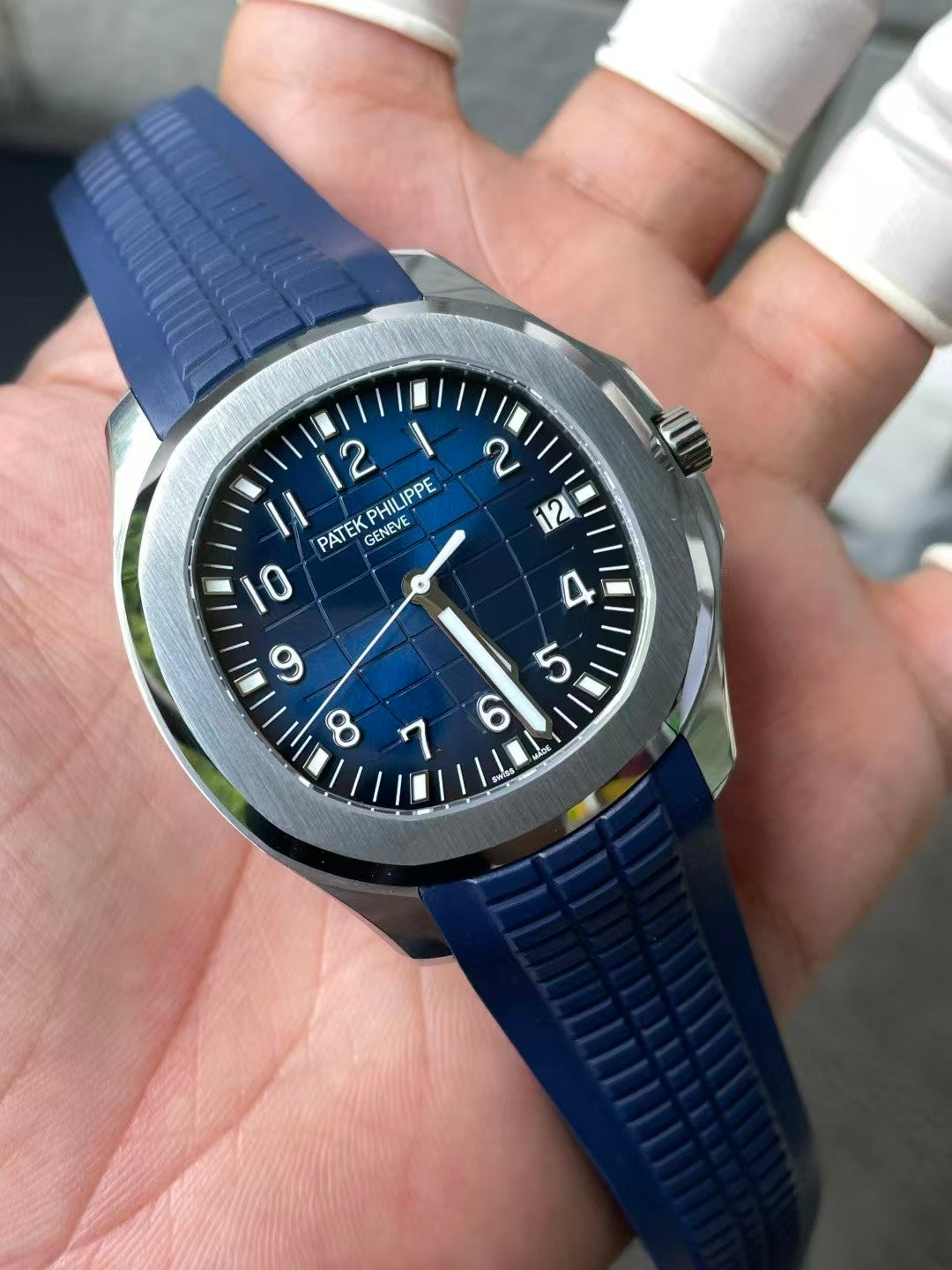 Aquanaut 5168 40mm SS/RU Blue Dial WSF DPB330 (Weighted Approx.150g)