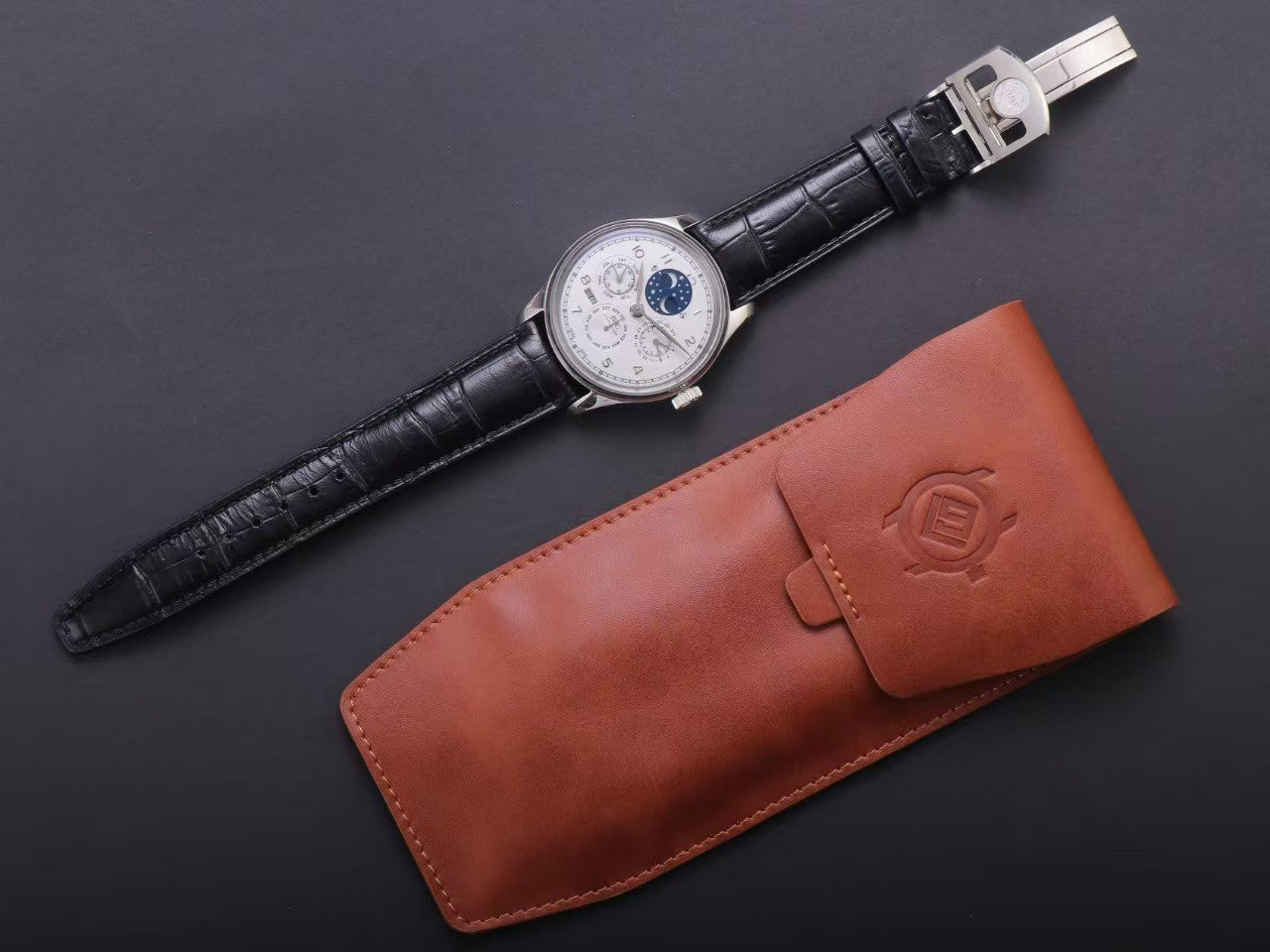 Portugieser Perpetual Calendar 5034 44mm SS/LE White/Num APSF A52615
