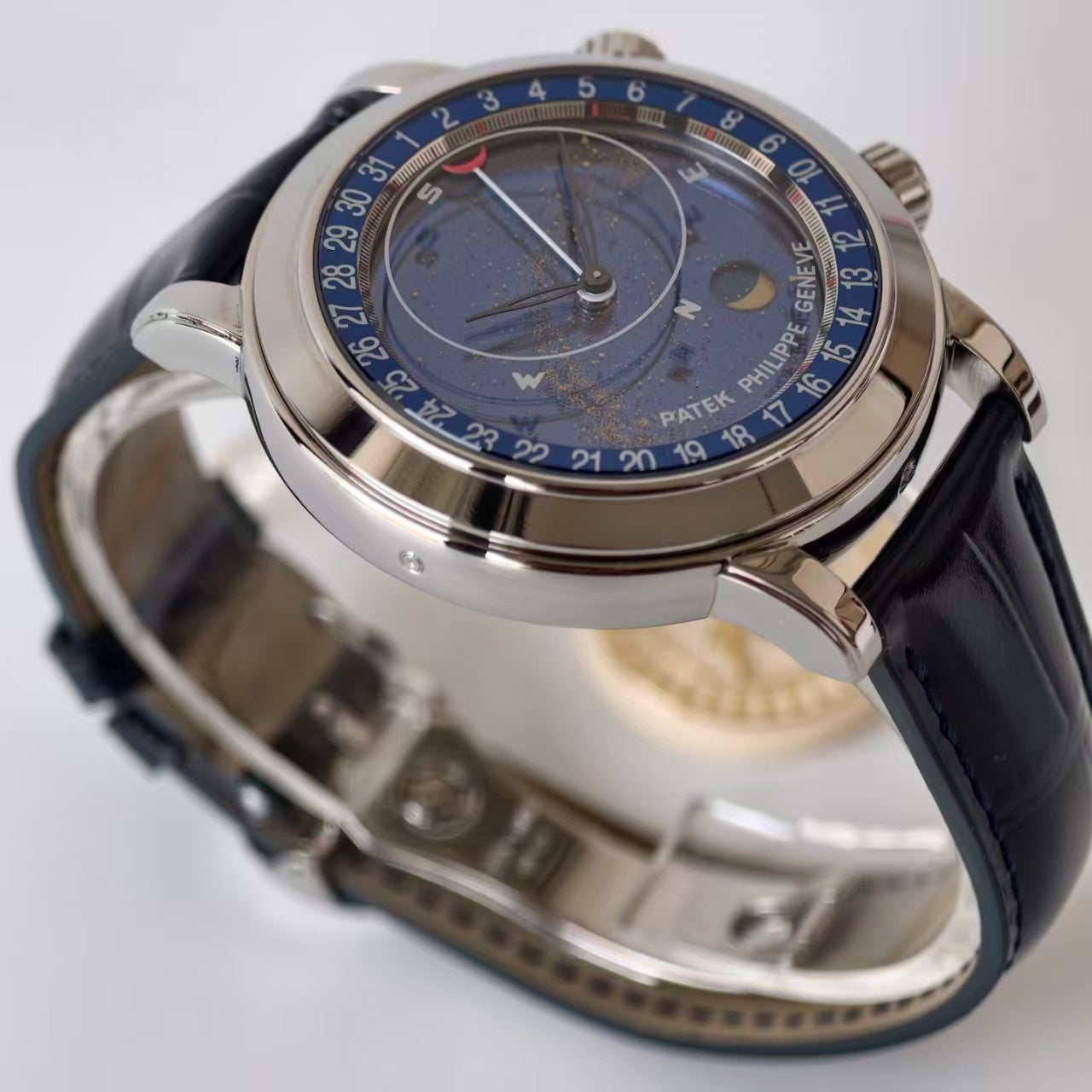 Celestial Sky Moon 6102P SS/LE Blue Dial PPF A240 Super Clone