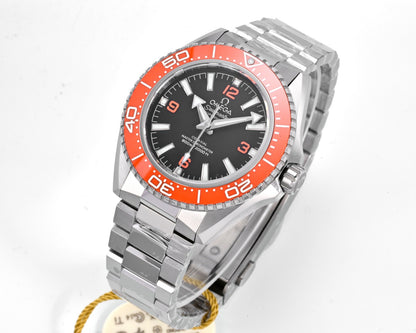 Planet Ocean 600m 42mm SS/SS Orange Bezel VSF A8912 Super Clone