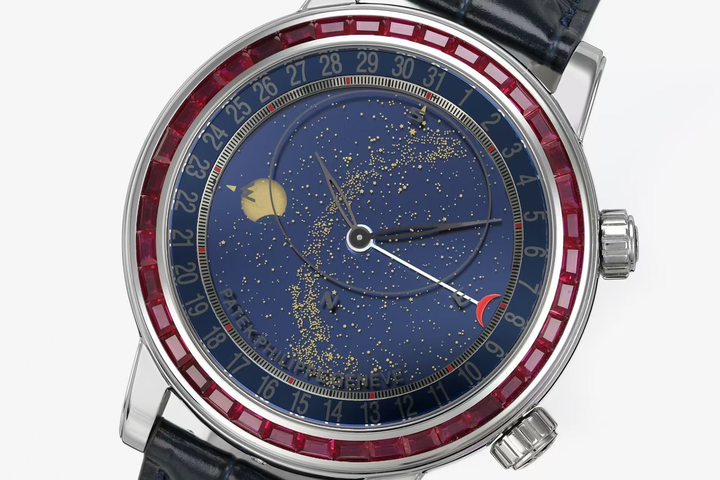 Celestial Sky Moon 6104G 42mm SS/LE Black Dial 3KF A240