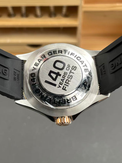 Superocean 42mm RG SSRU Black Dial TF A2824