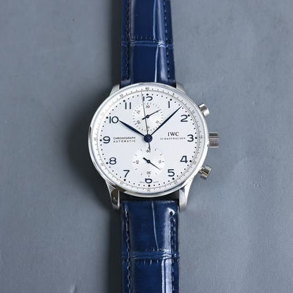 Portugueser Chrono 41mm SS/SS Green/Num AZF A69355