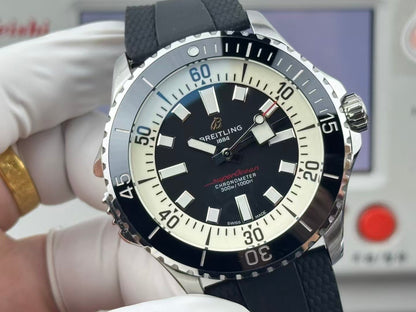 Superocean 46mm SS/SS Black Dial BLF A2824
