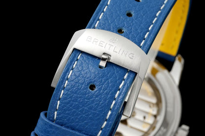 Top Time B31 38mm SSLE BlueStk Dial Yellow Hand BLF AB31