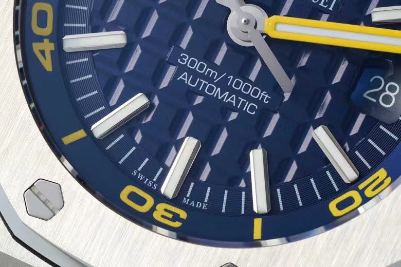 Royal Oak Offshore Diver 15710 42mm SS/RU Blue IPF SA3120 Super Clone