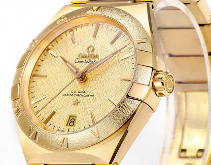 Constellation 2024 41mm YG/YG Meteorite Dial ASWF A8901