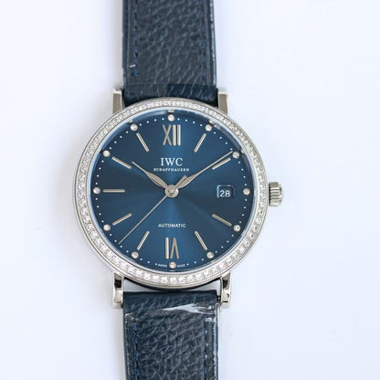 IWC - Portofino Automatic 40mm SSLE WhtSS Stk ZF A9019