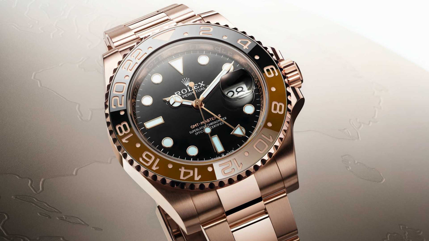 GMT Master II 126715CHNR Oys 40mm RG/RG Black Dial WF SH3285 (Gain Weight Approx.216g)