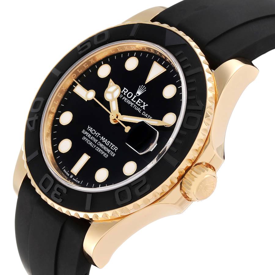 Yacht-Master 226658 42mm YG/RU Black/Dot WF JH3235 (Weighted Approx.179g) (Free Sprung)