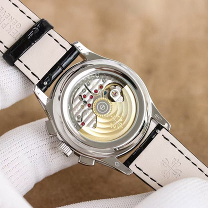 Patek Philippe - Annual Cal Moonphase Ref.5905 SS/LE Blk GRF V2 MY9015