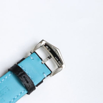 Calatrava 6007 40mm SS/LE Black/Blue PPF 330SC