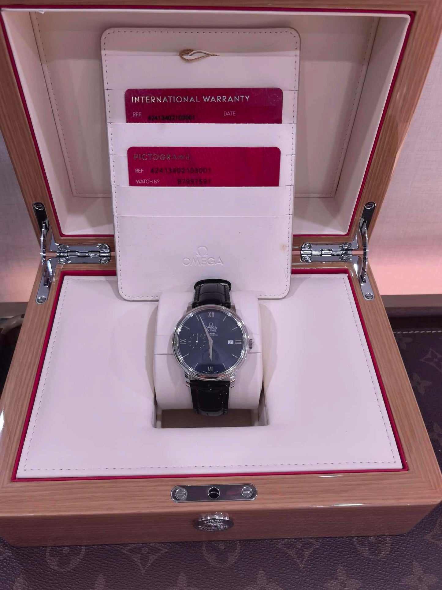 Omega - De Ville Prestige Power Reserve SS/LE Blue ZF Asia 23J
