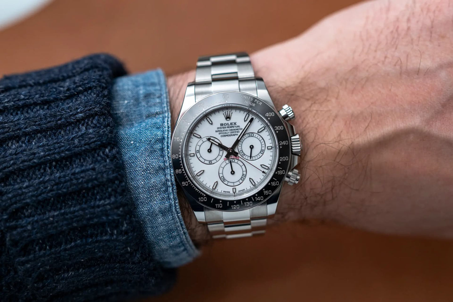 Daytona 126502 40mm SS/SS White Dial QF JH4131 (Free Sprung)