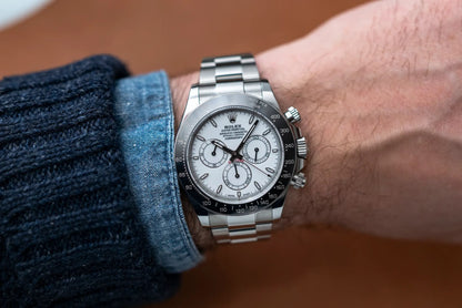 Daytona 126502 40mm SS/SS White Dial QF JH4131 (Free Sprung)