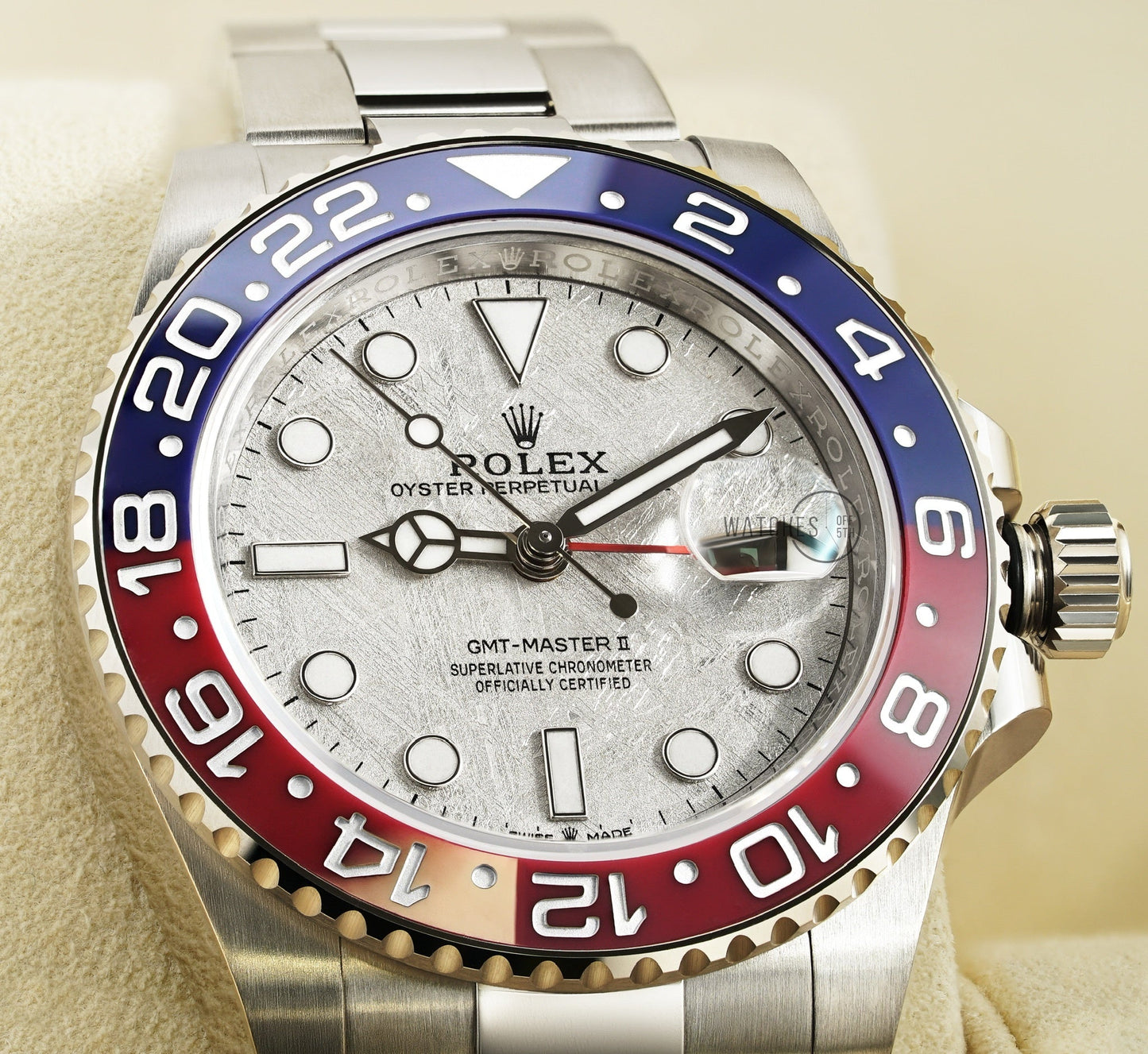 GMT Master II 126719 Blro Oys 40mm SS/SS Meteorite Dial WF SH3285 (Gain Weight Approx.216g)