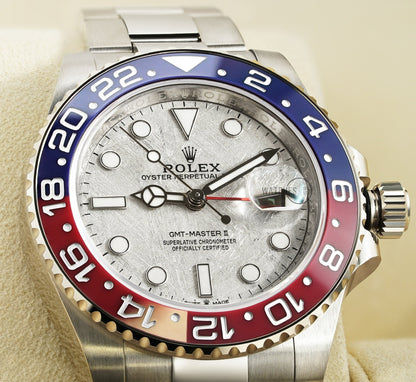 GMT Master II 126719 Blro Oys 40mm SS/SS Meteorite Dial WF SH3285 (Gain Weight Approx.216g)
