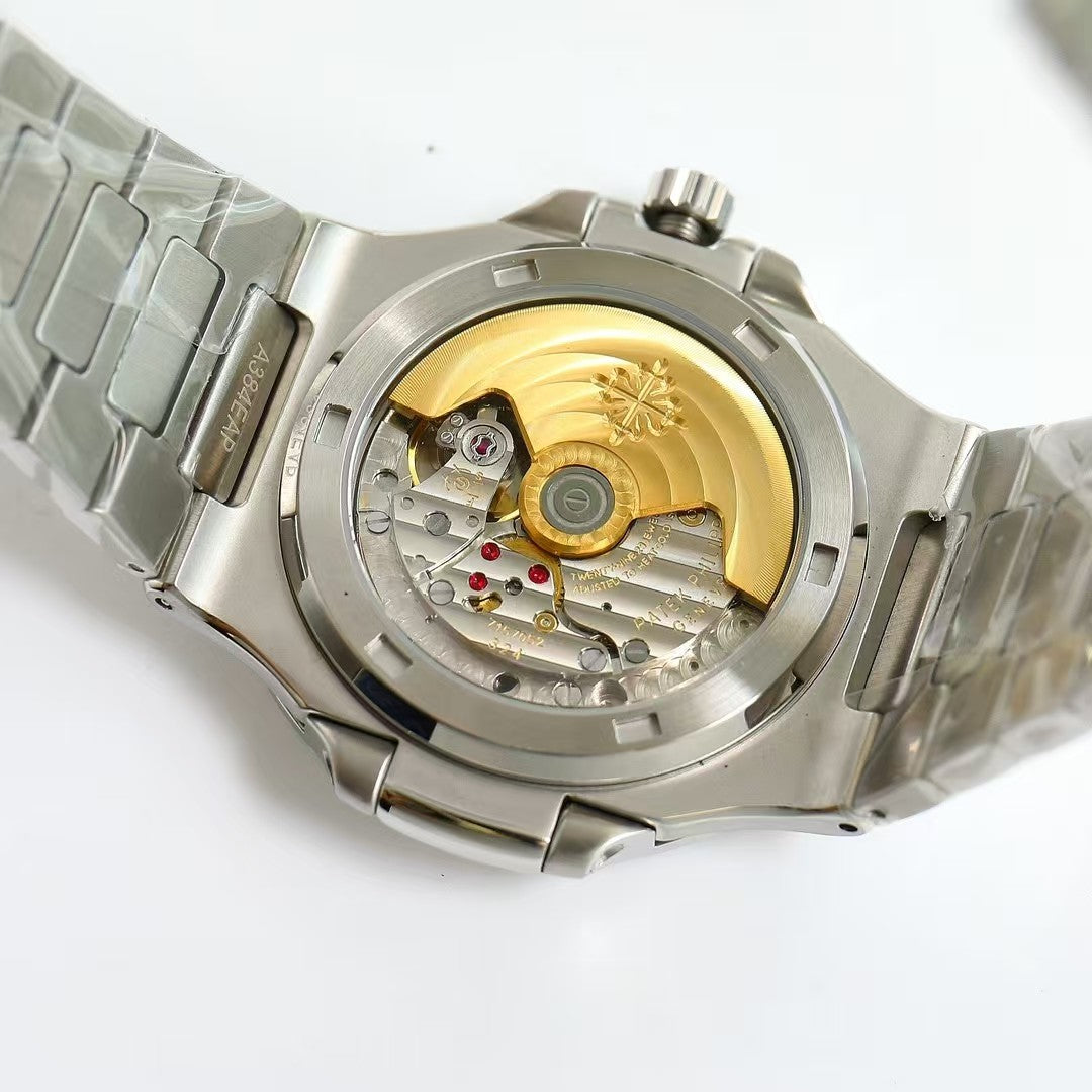 Nautilus 5711 40mm SS/SS Green/Stk BBF DD324 Super Clone (SW Dial)