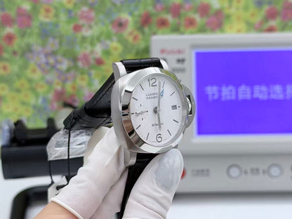 Luminor PAM1367 Bitempo GMT 40mm SSLE White Dial VSF P900