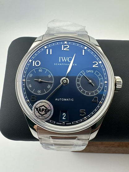 Portugieser 7 Days 2024 42mm SSSS Blue Dial APS A52010