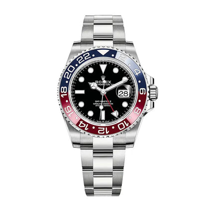 GMT Master II 126710 Pepsi 40mm Oys SS/SS Black Dial Clean Plus JH3285