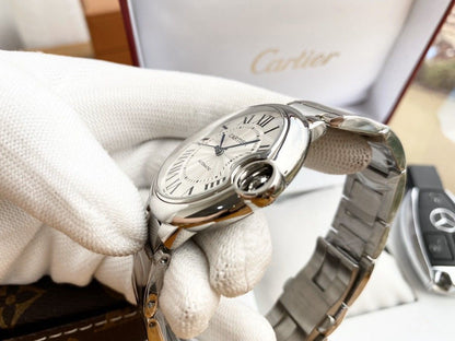 Ballon Bleu De Cartier 2022 42mm SS/SS White Dial V6F A2824