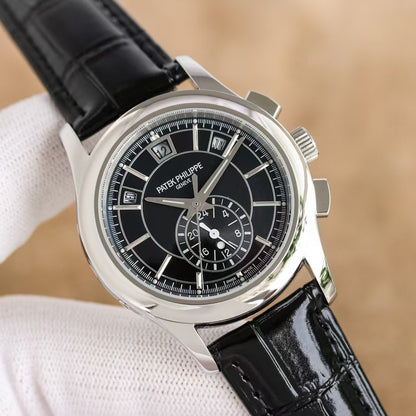 Patek Philippe - Annual Cal Moonphase Ref.5905 SS/LE Blk GRF V2 MY9015
