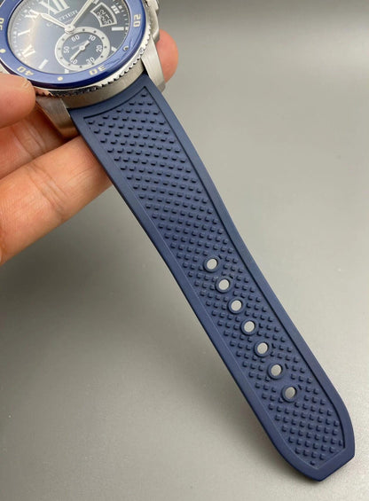 Cartier - Calibre de Cartier SS/RU Blue JJF 1:1 Asia 23J Mod