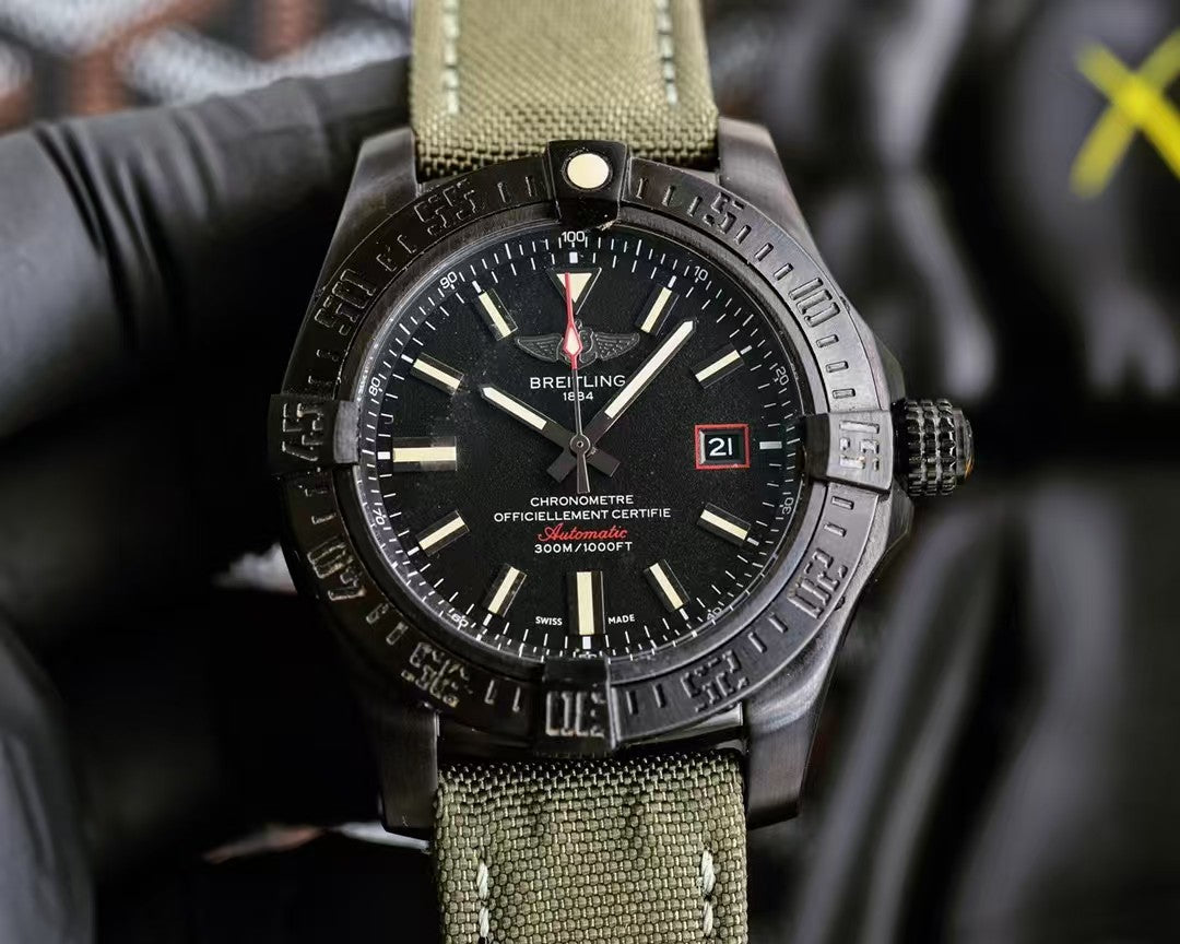 Breitling - Avenger II Seawolf DLCNY Black CF ANF Asia 2836