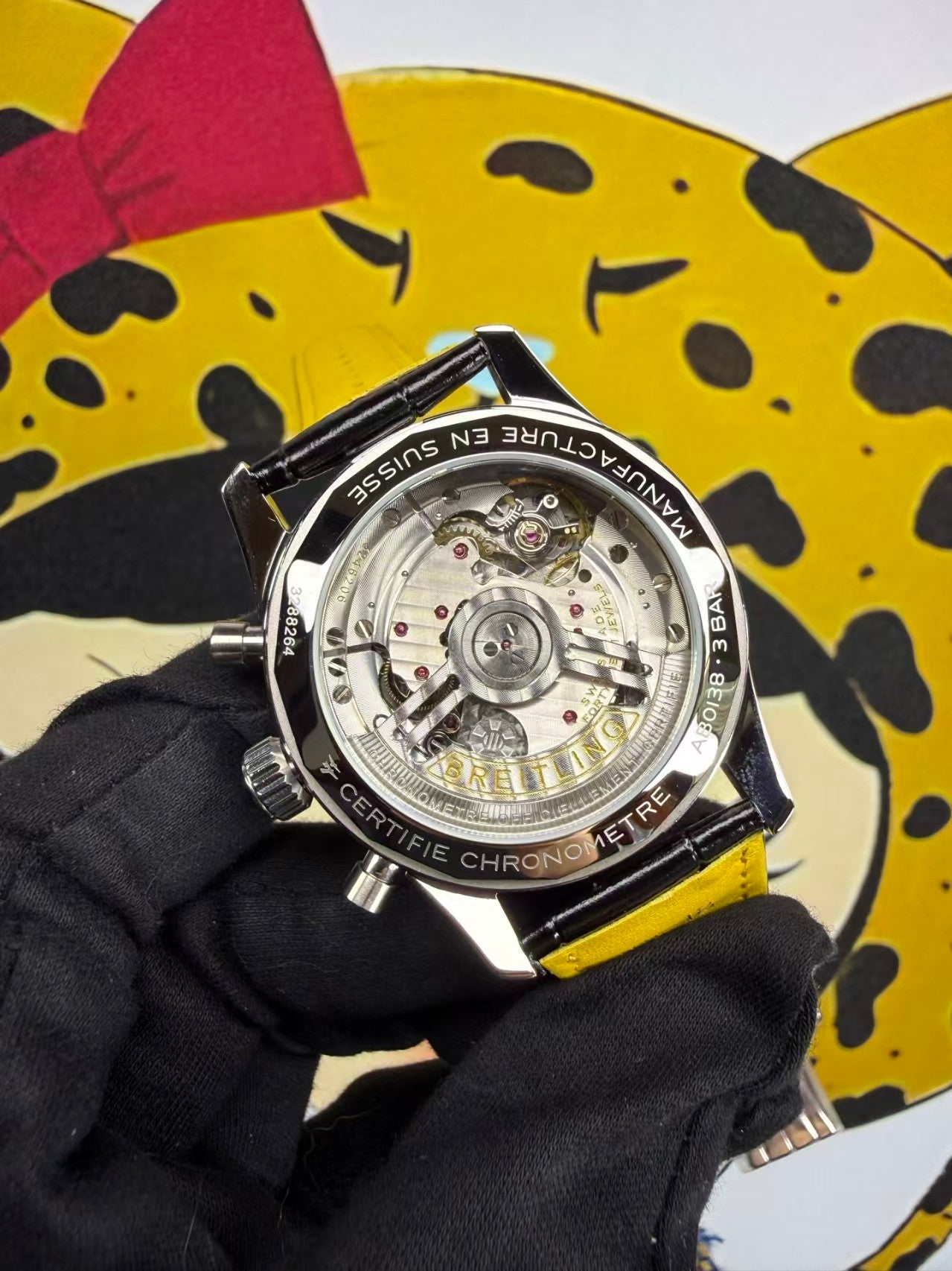Navitimer B01 Chronograph SS/LE Black Dial BLSF Asian B01