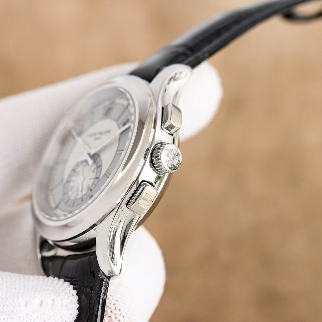 Patek Philippe - Annual Cal Moonphase Ref.5905 SS/LE Blk GRF V2 MY9015