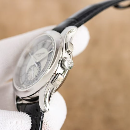 Patek Philippe - Annual Cal Moonphase Ref.5905 SS/LE Blk GRF V2 MY9015