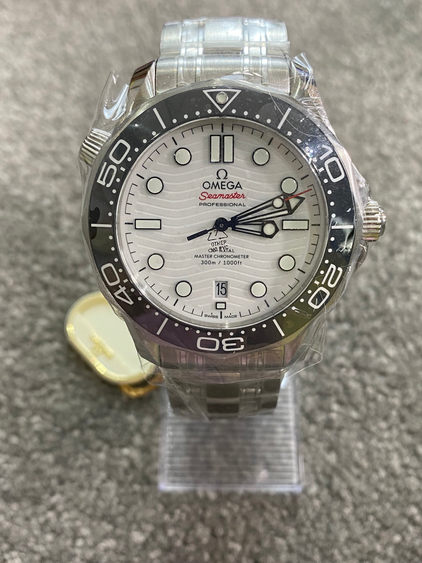 Seamaster 300m 42mm SS/SS White/Dot Dial ORF OR8800 Super Clone