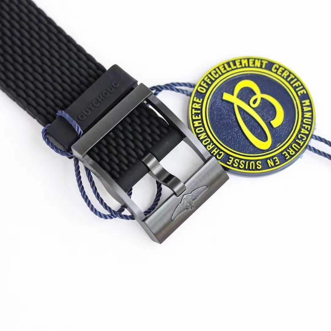 Superocean Heritage B20 42mm RG/RU Black Dial BLF A2824